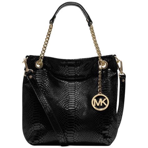 michael kors jet set medium gather shoulder tote|Michael Kors black medium tote.